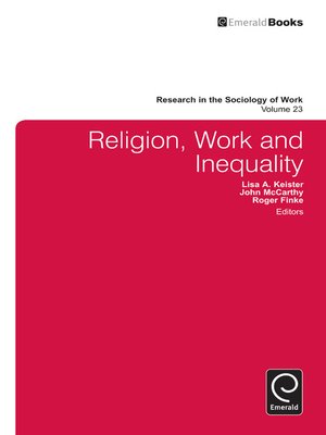 cover image of Research in the Sociology of Work, Volume 23